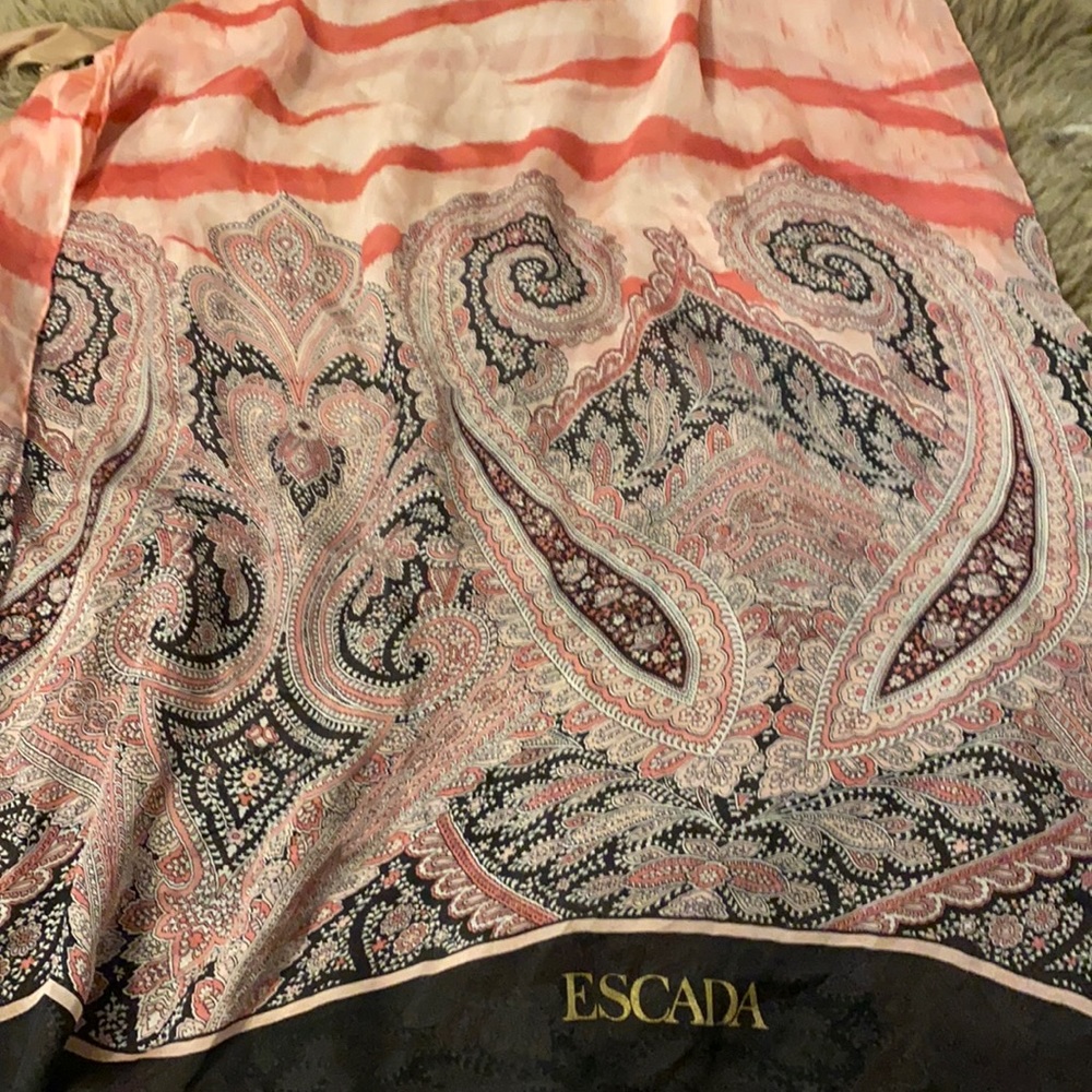 Escada multi print scarf
